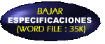Especificaciones